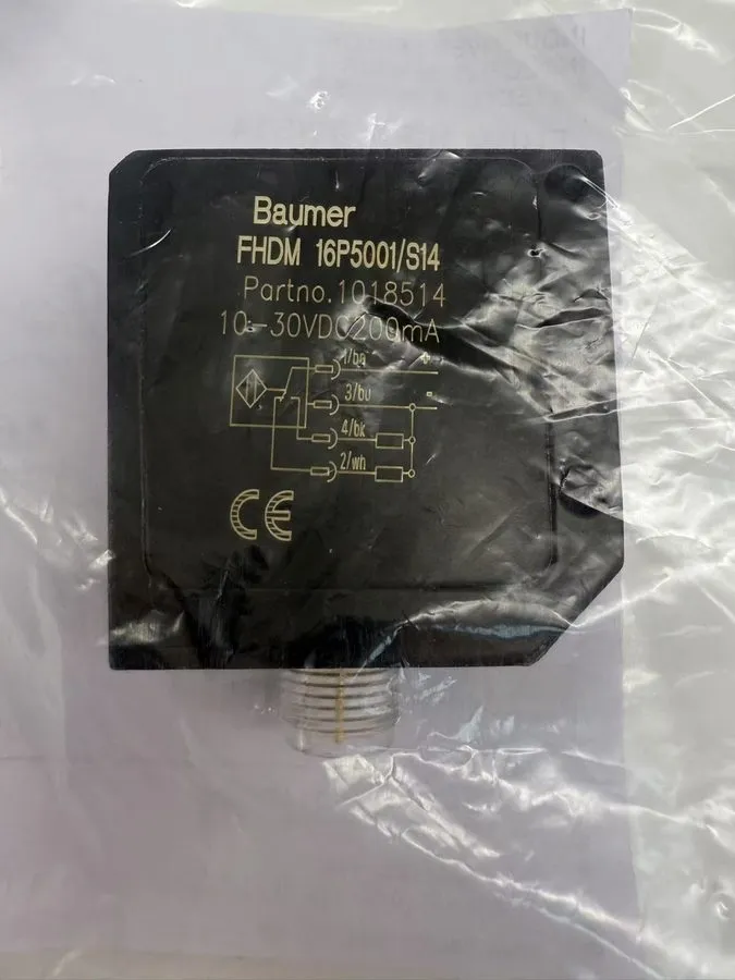 Фотоэлектрический датчик Baumer FHDM 16P5001/S14 Photoelectric Diffuse Sensor 10