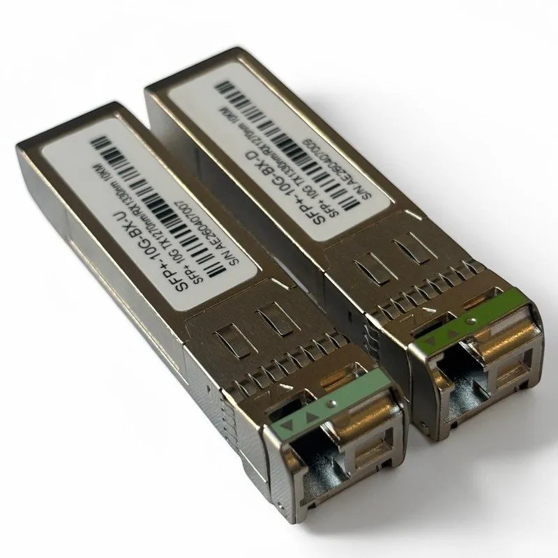 Трансивер 2‑Pack SFP+ 10G BiDi BX‑U/BX‑D 1270/1330nm 10km Cisco Compatible ALVIR — фото лота 1