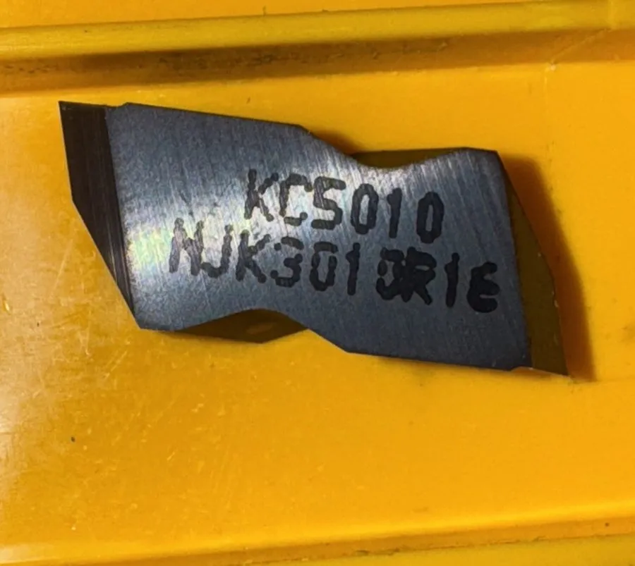 Режущий инструмент Lot 5 Kennametal NJK3010R16 KC5010 Top Notch Threading Carbid — фото лота 2