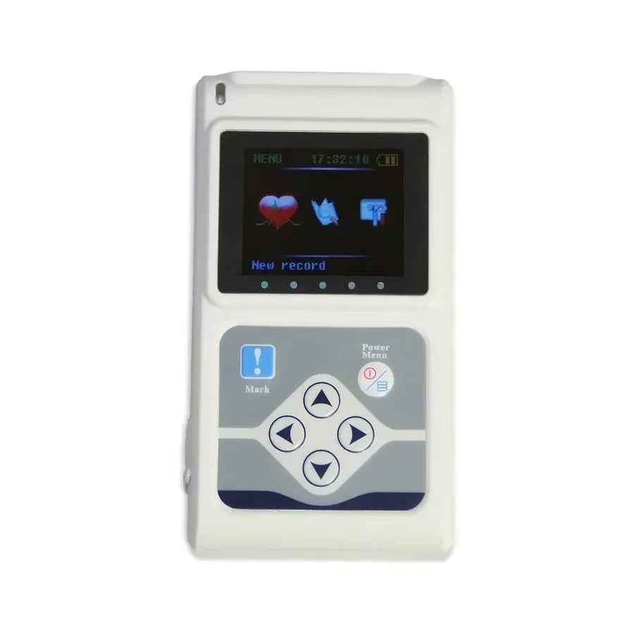 Электрокардиограф TLC5000 12 Channel ECG Holter 24 Hours Holter EKG Monitor Soft — фото лота 3