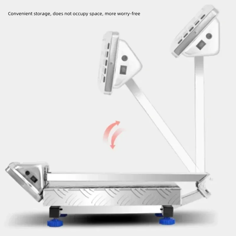 Весы Stainless Steel Platform Scale, 200-kilogram Precise Electronic Scale — фото лота 1