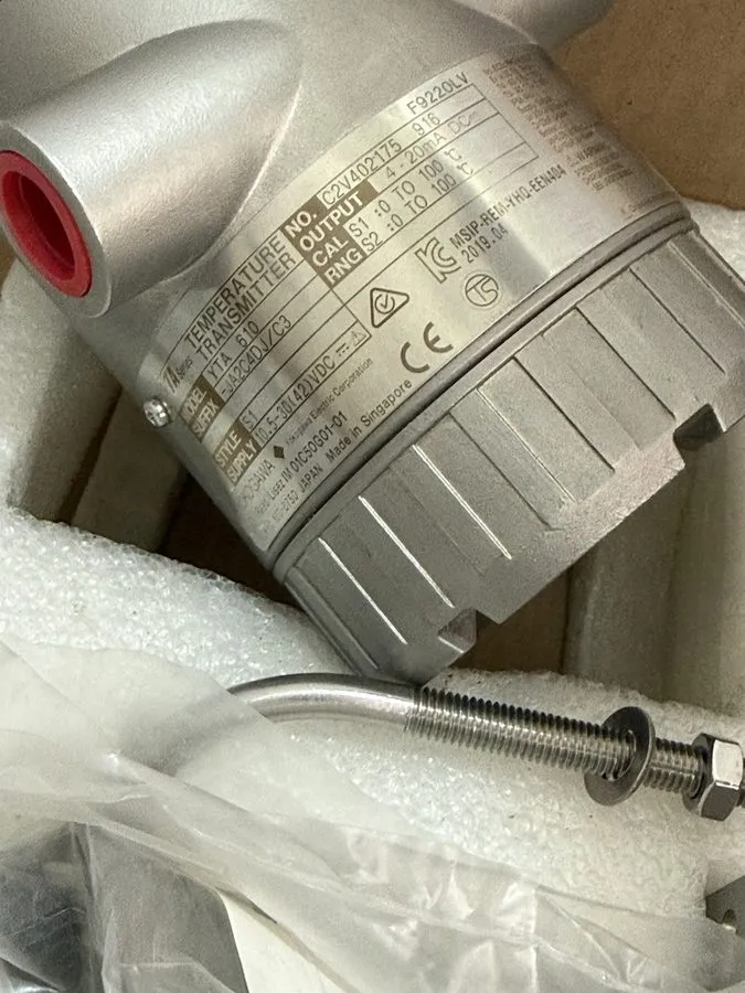 Датчик температуры YTA610-JA1A2DN/NF2 YOKOGAWA temperature transmitter — фото лота 2