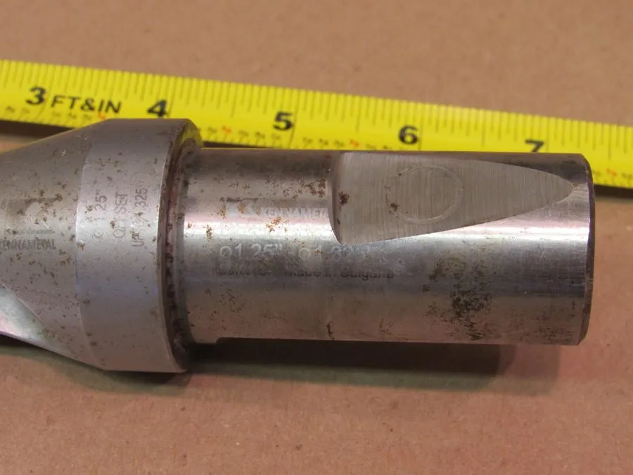 Режущий инструмент Kennametal DFT1250R2SSF125 indexable insert drill 1.25 offset — фото лота 1