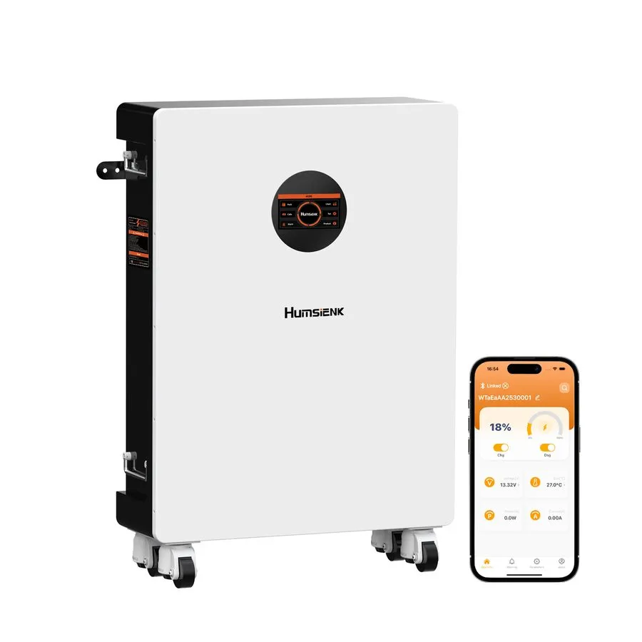 Аккумулятор Bluetooth 15360Wh 48V 300Ah LiFePO4 Battery Vertical Standing 200A B