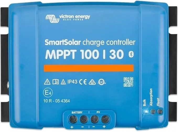 Аккумулятор Victron SmartSolar MPPT Charge Controller 100V 30AMP SCC110030210