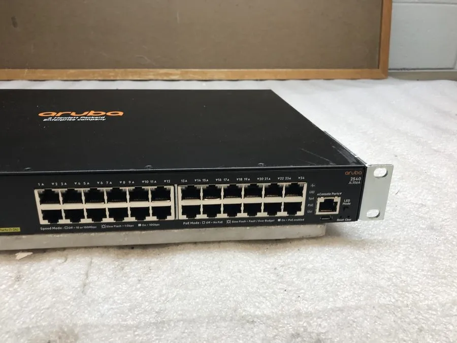 Коммутатор HP Aruba 2540 JL356A 24-Port PoE+ Switch 4x 10Gb SFP+