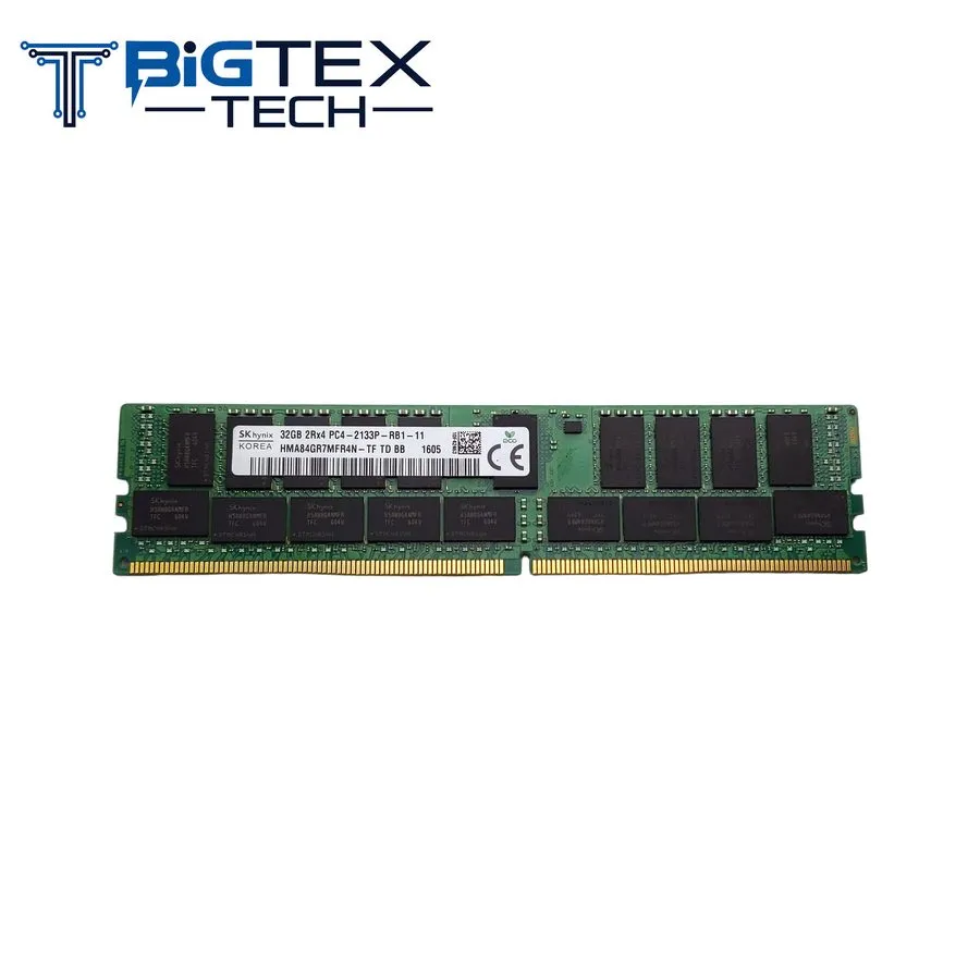 Модуль памяти SK Hynix 32GB 2Rx4 PC4-2133P DDR4 ECC Registered Server RAM HMA84G