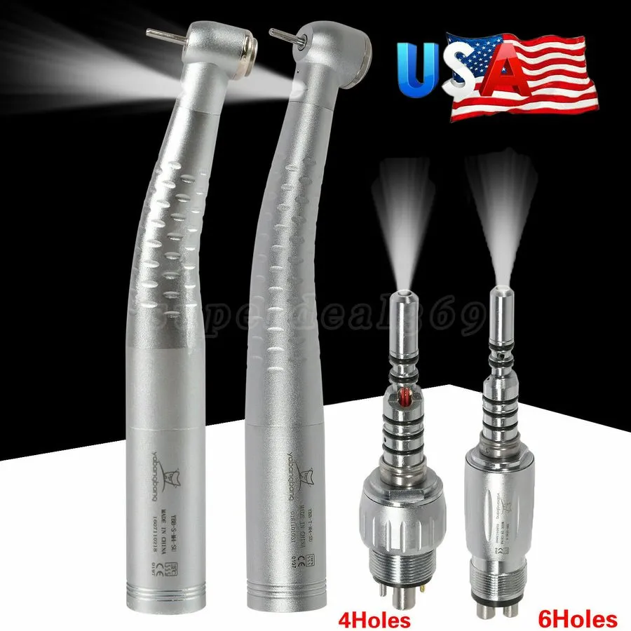 Оптический модуль Dental Fiber Optic LED High speed Handpiece / LED Coupler 4Hol