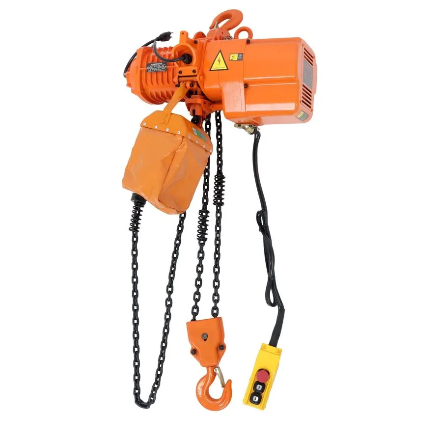 Таль Electric Chain Hoist G80 Chain 750W 1T/2200lbs 1.5m/5ft Wired Remote Contro — фото лота 2