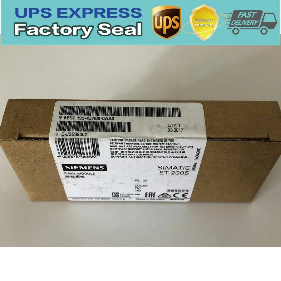 Модуль ввода-вывода SIEMENS SIMATIC ET 200S TERMINATING MODULE 6ES7193-4JA00-0AA