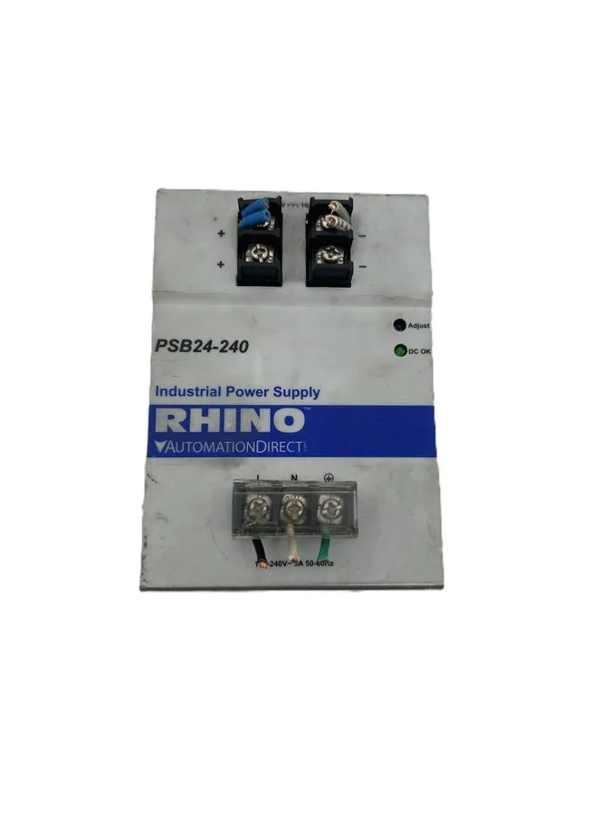 Блок питания RHINO PSB24-240 Industrial DIN Rail Power Supply 24VDC 10A 240W