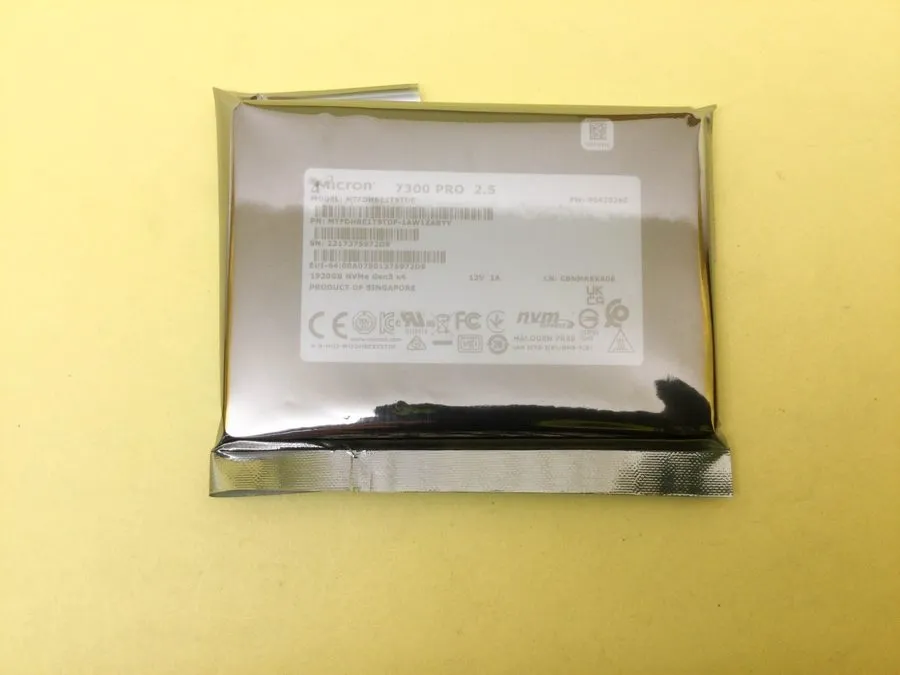 SSD-накопитель Micron 7300 PRO 1.92TB NVMe PCIe 3.0 2.5'' U.2 Internal SSD MTFDH