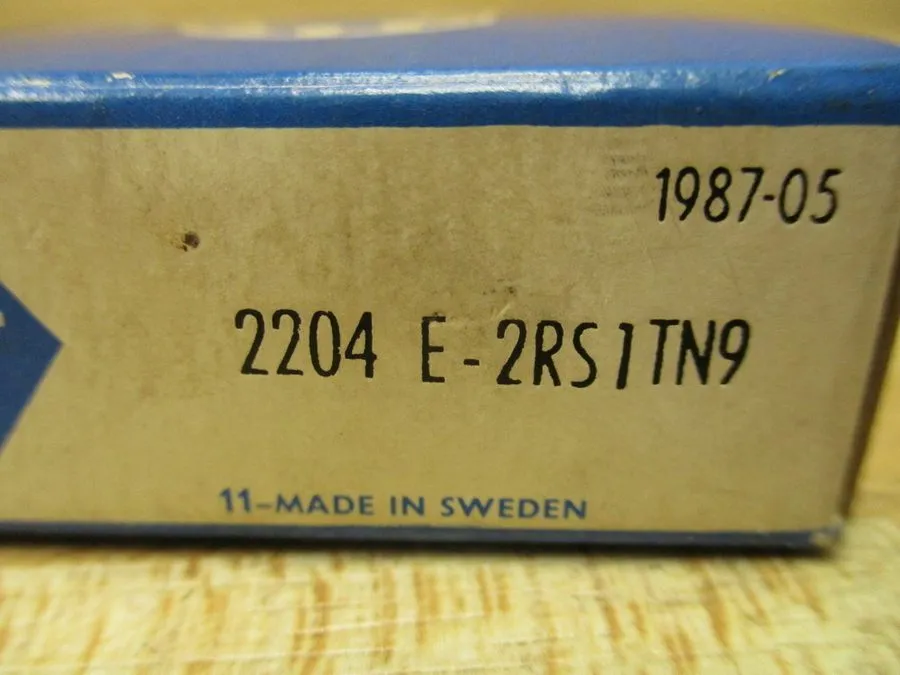 Подшипник 1X SKF 2203 E-2RS1TN9 self regulating ball bearing