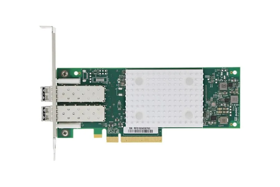Контроллер Dell QLogic QLE2692-DEL 16Gb FC SFP+ Dual Port Full Height HBA YCVFG