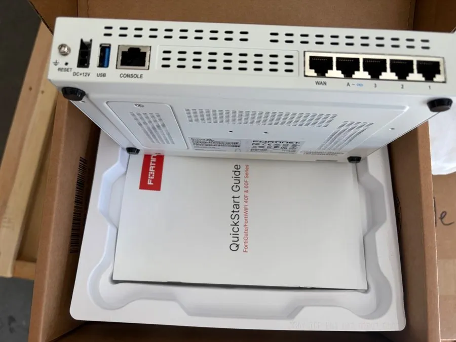 Межсетевой экран Fortinet FortiGate 40F FG-40F Enterprise Firewall Security Appl