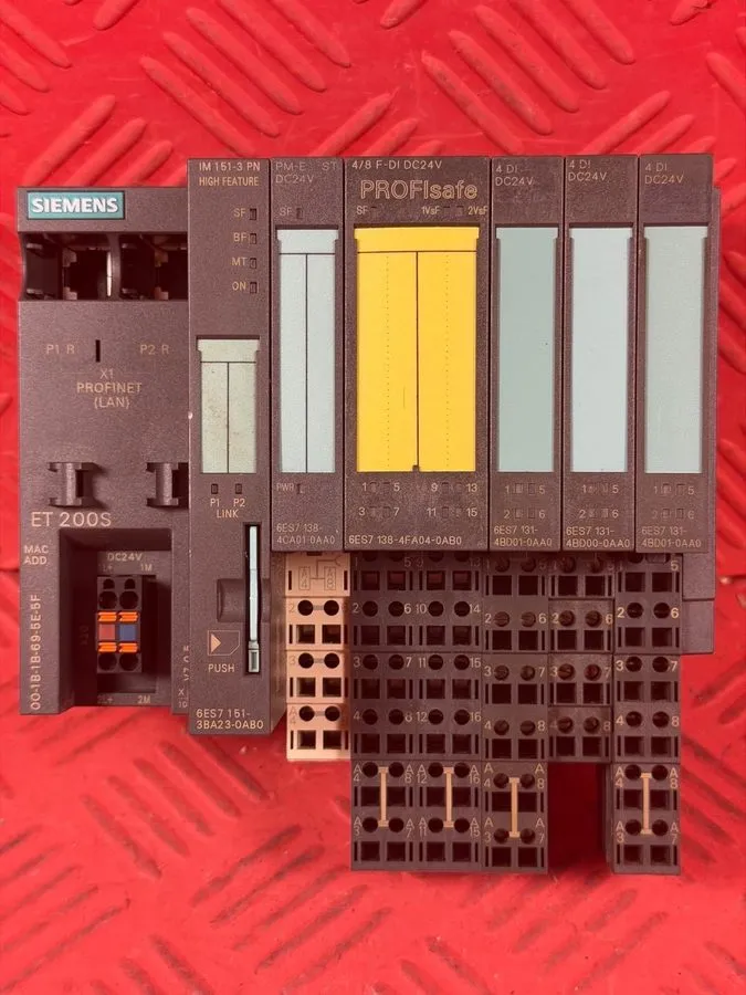 Модуль ввода-вывода Siemens 6ES7 151-3BA23-0AB0 + 5 Modules ET 200S IM 151-3PN E