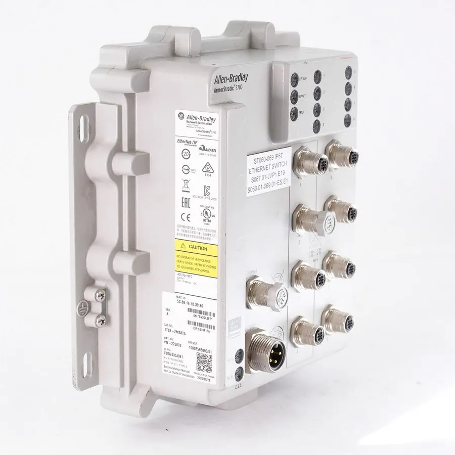Коммутатор Allen Bradley 1783-ZMS8TA /A ArmorStratix 5700 Ethernet Managed Switc