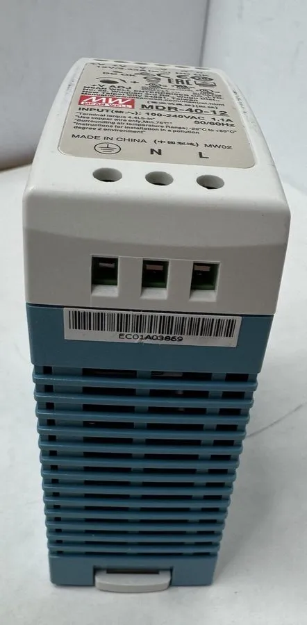 Блок питания Mean Well MDR-40-12 AC to DC Din Rail 100-240VAC 12V 40 Watt Power