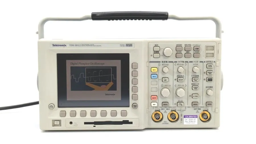 Осциллограф TDS3012 [Calibration Certificate] Oscilloscope 100MHz/2ch/1.25GS/s