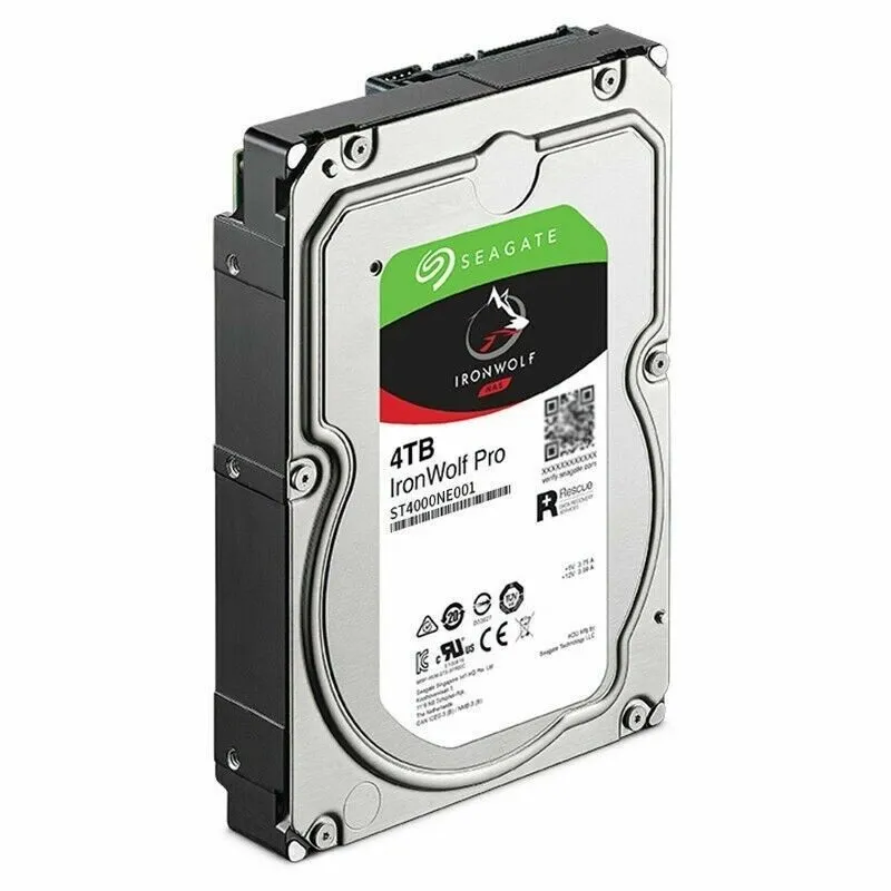 Жёсткий диск Seagate IronWolf Pro ST4000NE001 4TB 7200RPM 256MB SATA 3.5" NAS HD