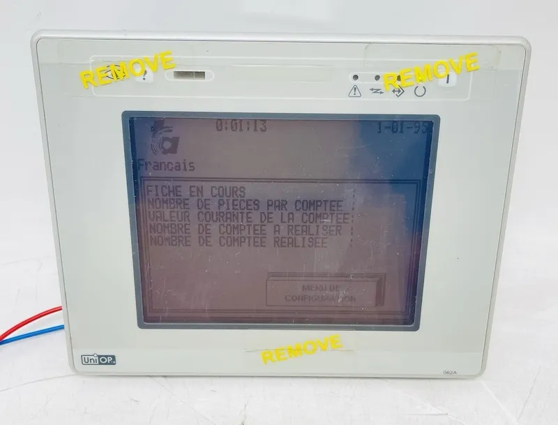 Панель оператора UniOP eTOP05-0045 24VDC HMI Operator Panel Cassette Mounted