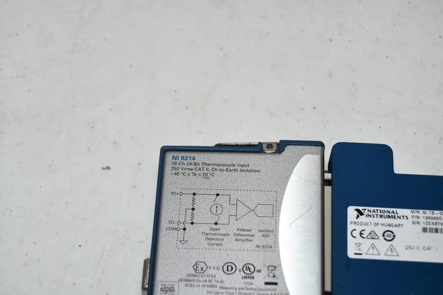 Модуль ввода-вывода National Instruments NI-9214 Thermocouple input Module