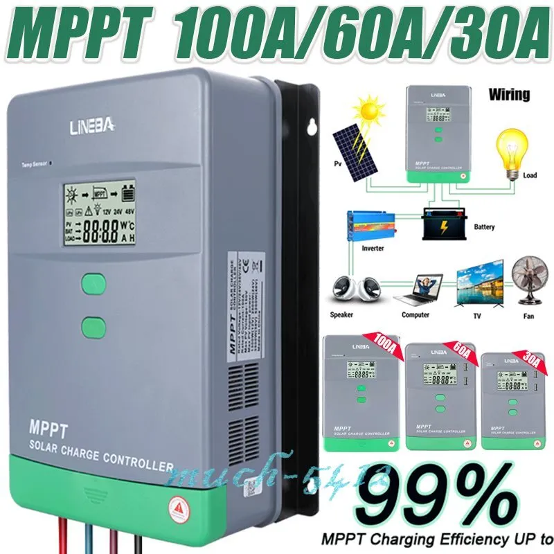 Аккумулятор Epever MPPT Solar Charge Controller 12V/24V/48V AUTO TEP Series Sola