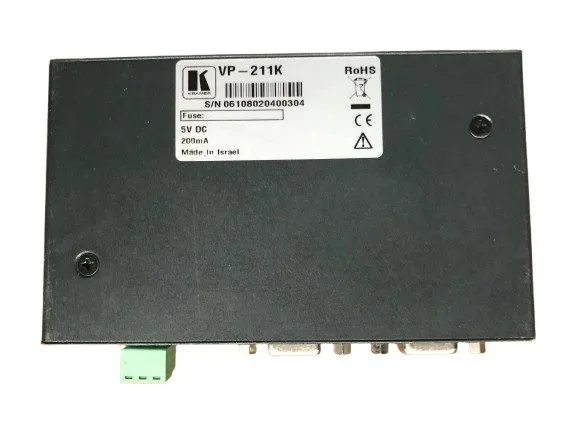 Видеокоммутатор Kramer 2x1 VGA / XGA switch / automatic UXGA / audio switcher VP — фото лота 3