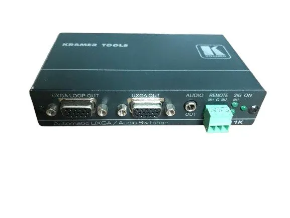 Видеокоммутатор Kramer 2x1 VGA / XGA switch / automatic UXGA / audio switcher VP — фото лота 4