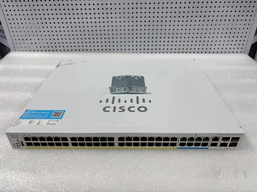 Коммутатор Cisco CBS350-48NGP-4X 48-Port PoE+ Gigabit Managed Switch