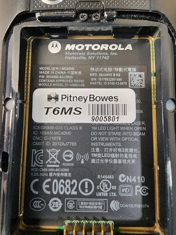 Сканер штрих-кода Motorola Symbol MC40n0 Handheld Wireless Barcode Scanner
