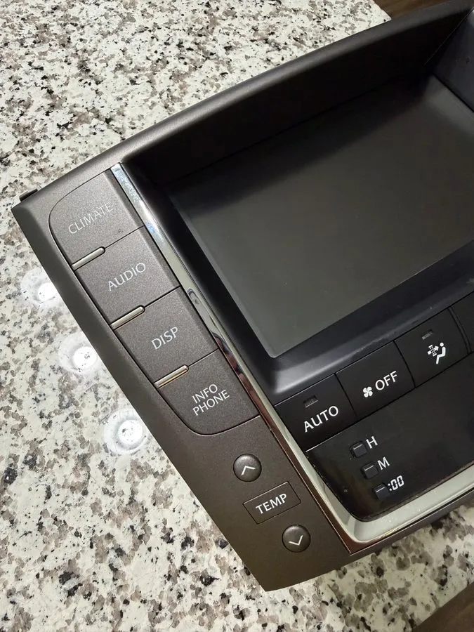 Складское оборудование 2011 LEXUS IS250 IS350 FRONT NAVIGATION RADIO SCREEN NAVI — фото лота 1