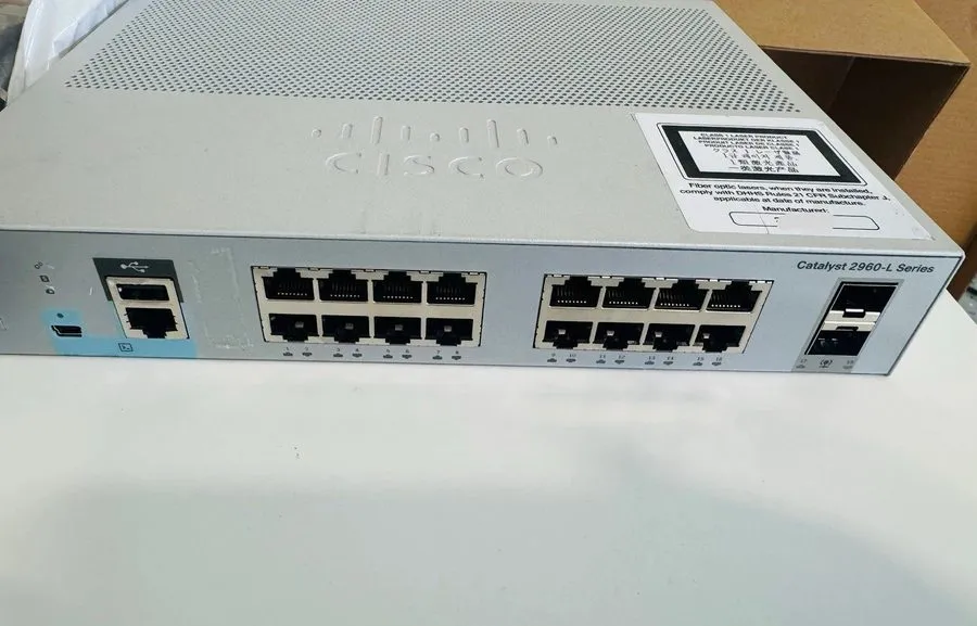 Коммутатор Cisco WS-C2960L-16TS-LL 16 Ports Managed Switch