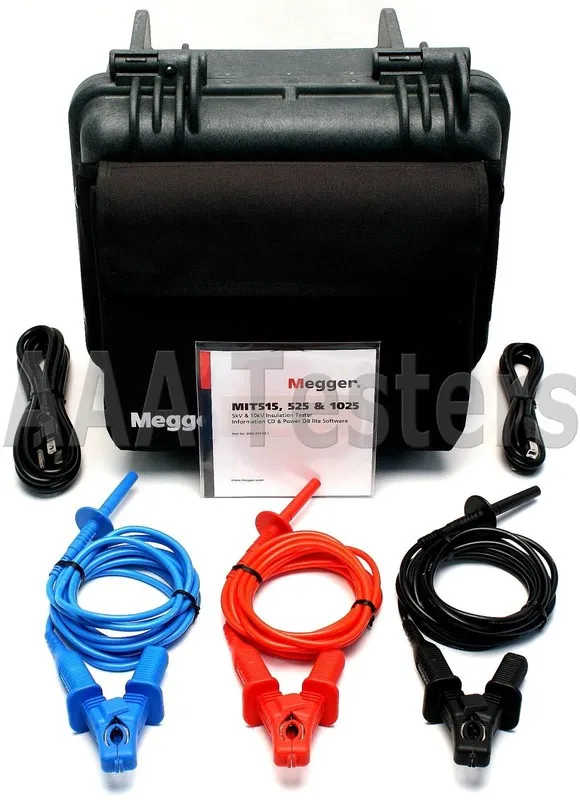 Тестер Megger MIT525 Insulation Resistance Tester Megger — фото лота 2