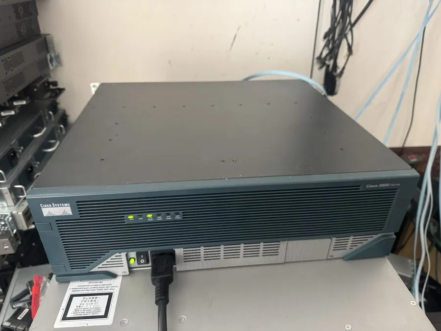 Маршрутизатор Cisco CISCO3845-K9 ISR Router | 512M DRAM / 256M Flash | NM-2FE2W-