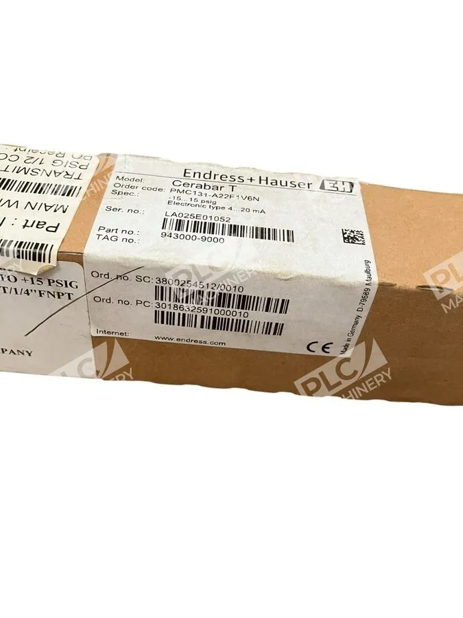 Датчик давления Endress+Hauser EH Cerabar T Pressure Transducer PMC131-A22F1V6N — фото лота 2