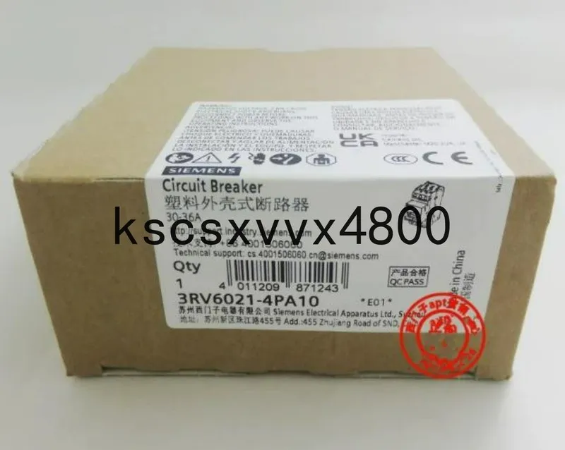 Автоматический выключатель Siemens Motor Protection Circuit Breaker 3RV6021-4PA1