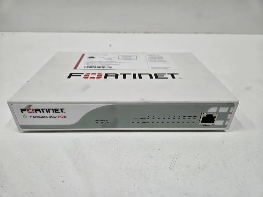 Межсетевой экран Fortinet Fortigate FG-60D-POE 10 Port GE PoE Firewall