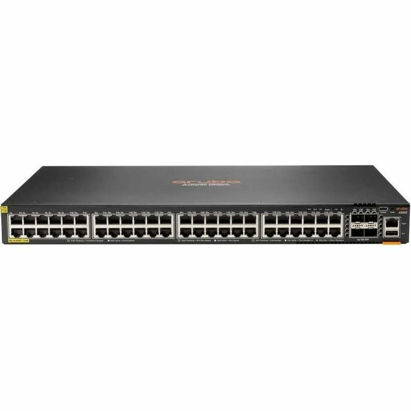 Коммутатор Aruba JL728B 6200F 48G Class4 PoE 4SFP+ 740W Managed Switch