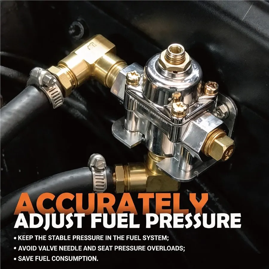 Трубопроводная арматура 1.5" Low Pressure Fuel Pressure Gauge & 12-803 Fuel Pres