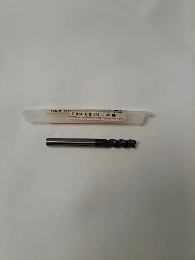 Режущий инструмент Precision Cutting Tools carbide end mill 1/4 x 1/4 x 3/4 x 2- — фото лота 1