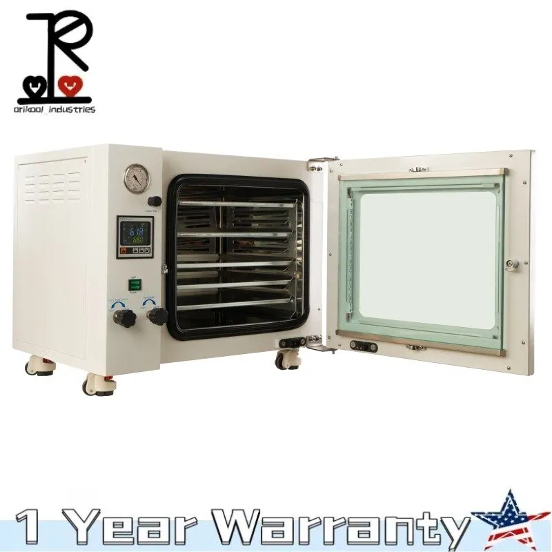 Сушильный шкаф 110V 1.9Cu Ft 5-shelves Laboratory Vacuum Drying Oven w/LCD Displ