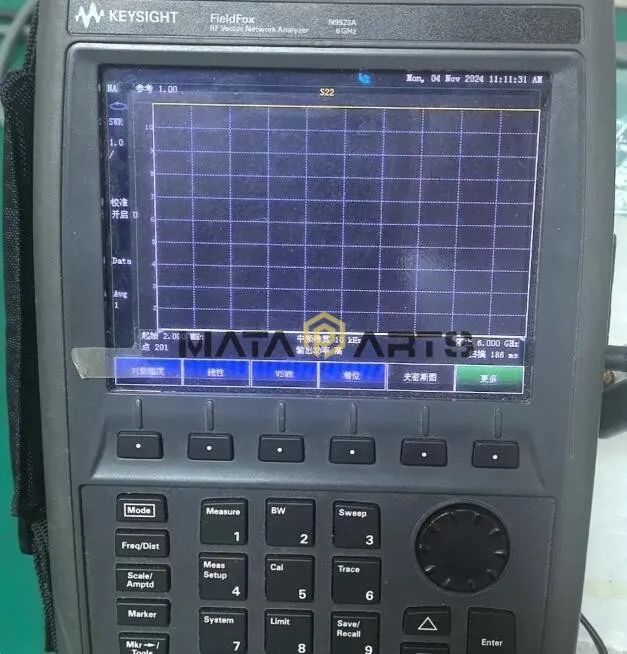 Анализатор цепей Keysight/ AGILENT N9923A FIELDFOX RF VECTOR NETWORK ANALYZER 6G
