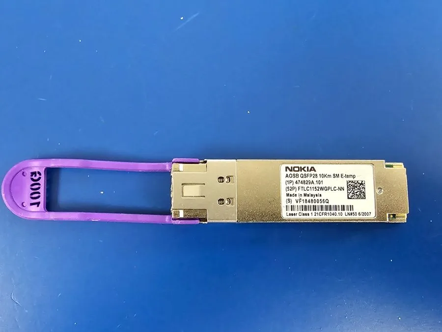 Трансивер NOKIA FTLC1152WGPLC-NN 100G QSFP28 Optical Transceiver Module