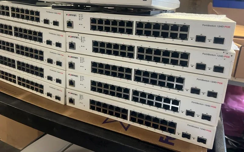 Коммутатор X FORTINET FORTISWITCH FS-124D-POE 24 PORT GIGABIT ETHERNET SWITCH