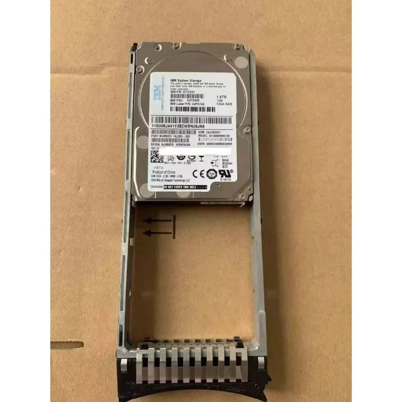 Жёсткий диск 02PX740 02PX589 IBM 1.8TB 02YC024 SAS 10K 12G 2.5" V5000E STORAGE H