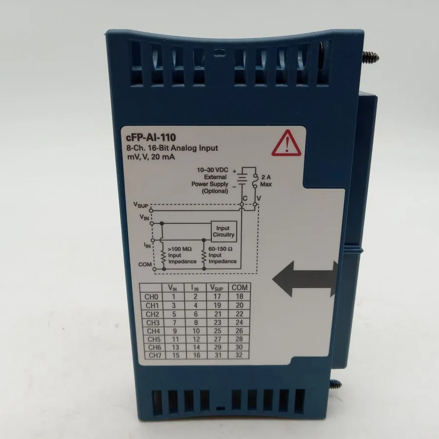 Трансивер National Instruments cFP-AI-110 Input Module PART NO: 185152D -02