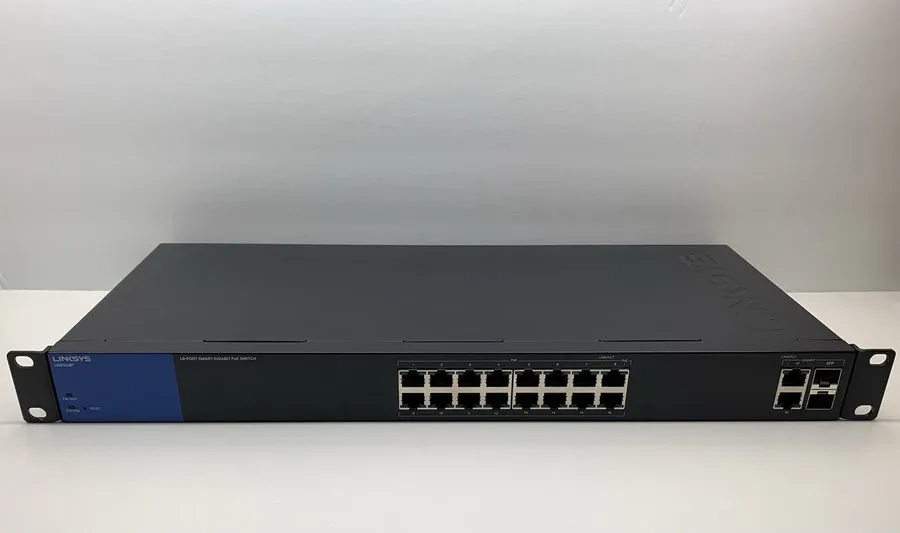 Коммутатор Linksys LGS318P 18-Port Smart Gigabit PoE+ Managed Network Switch 125
