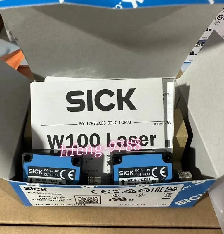 Фотоэлектрический датчик SICK WS/WE100L-F2231 Photoelectric sensor shipping