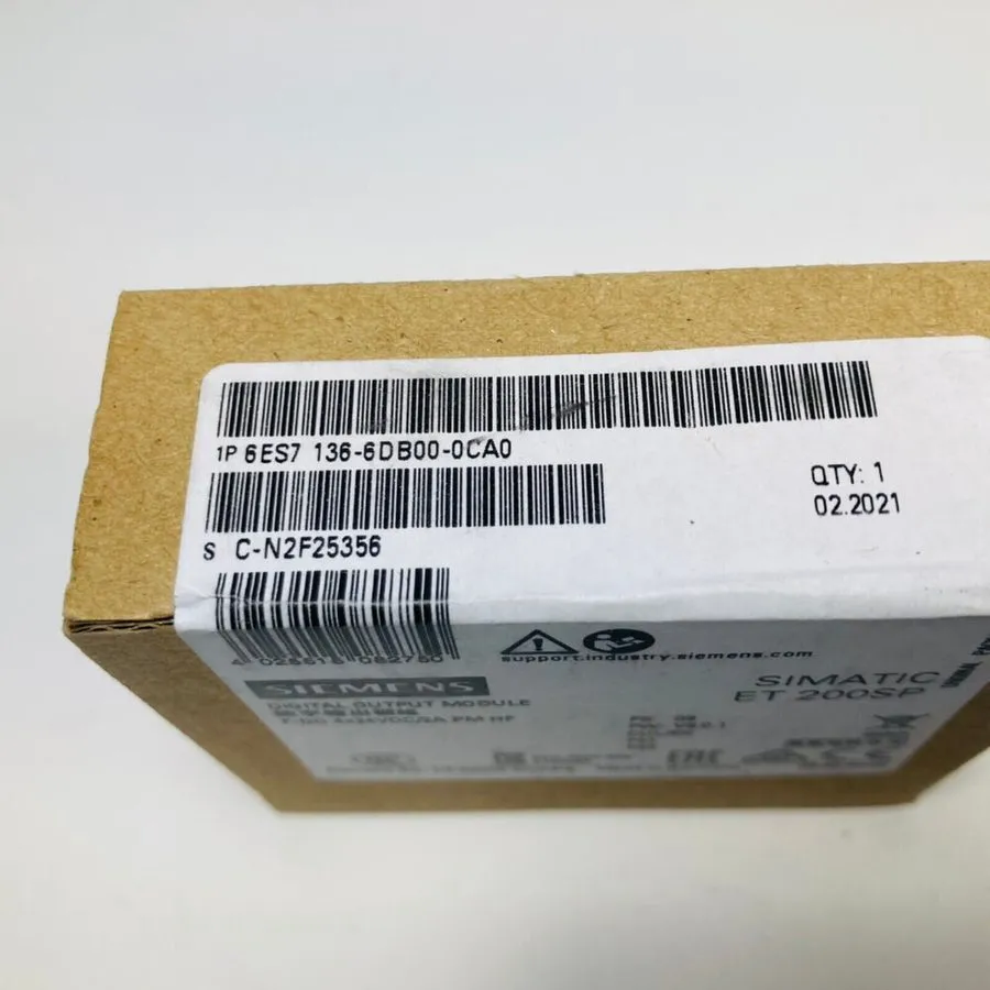 Модуль ввода-вывода Siemens 6ES7136-6DB00-0CA0 SIMATIC ET 200SP